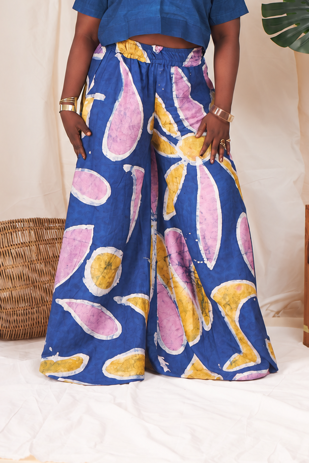 Sena Adire Wide-Leg Pants