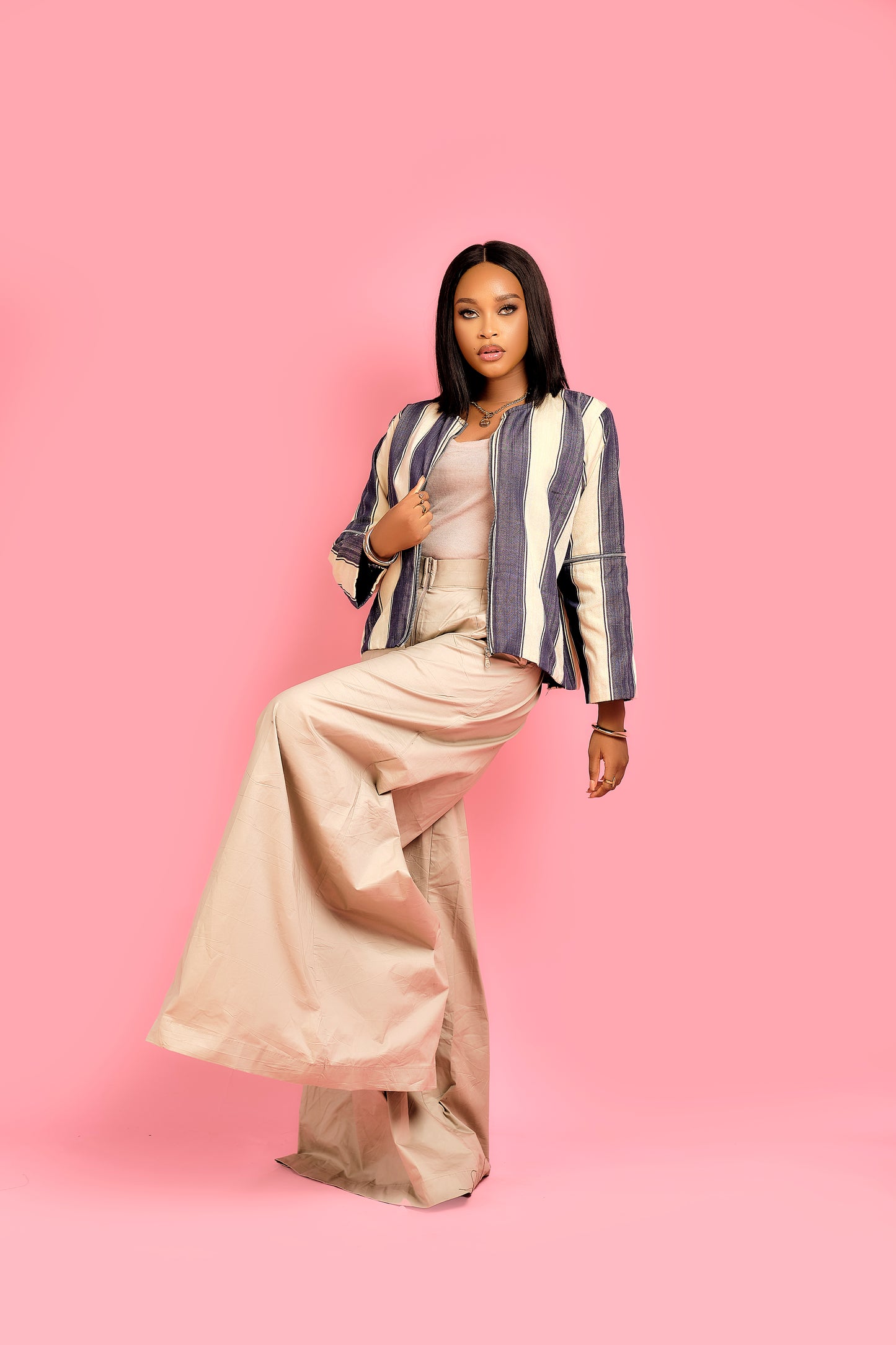 Posi Aso oke Jacket