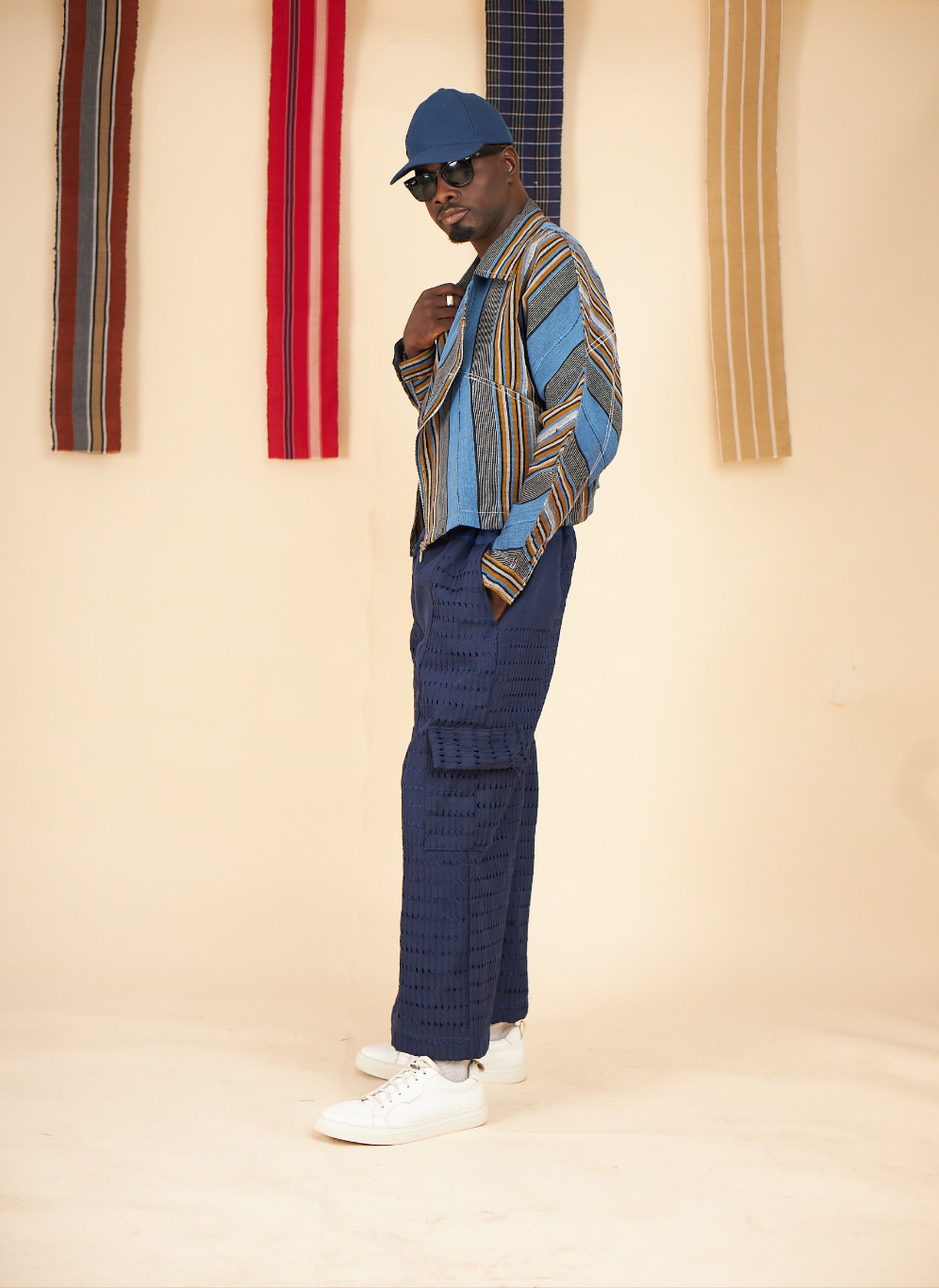 Adeori Cropped Trench Jacket (Male version)