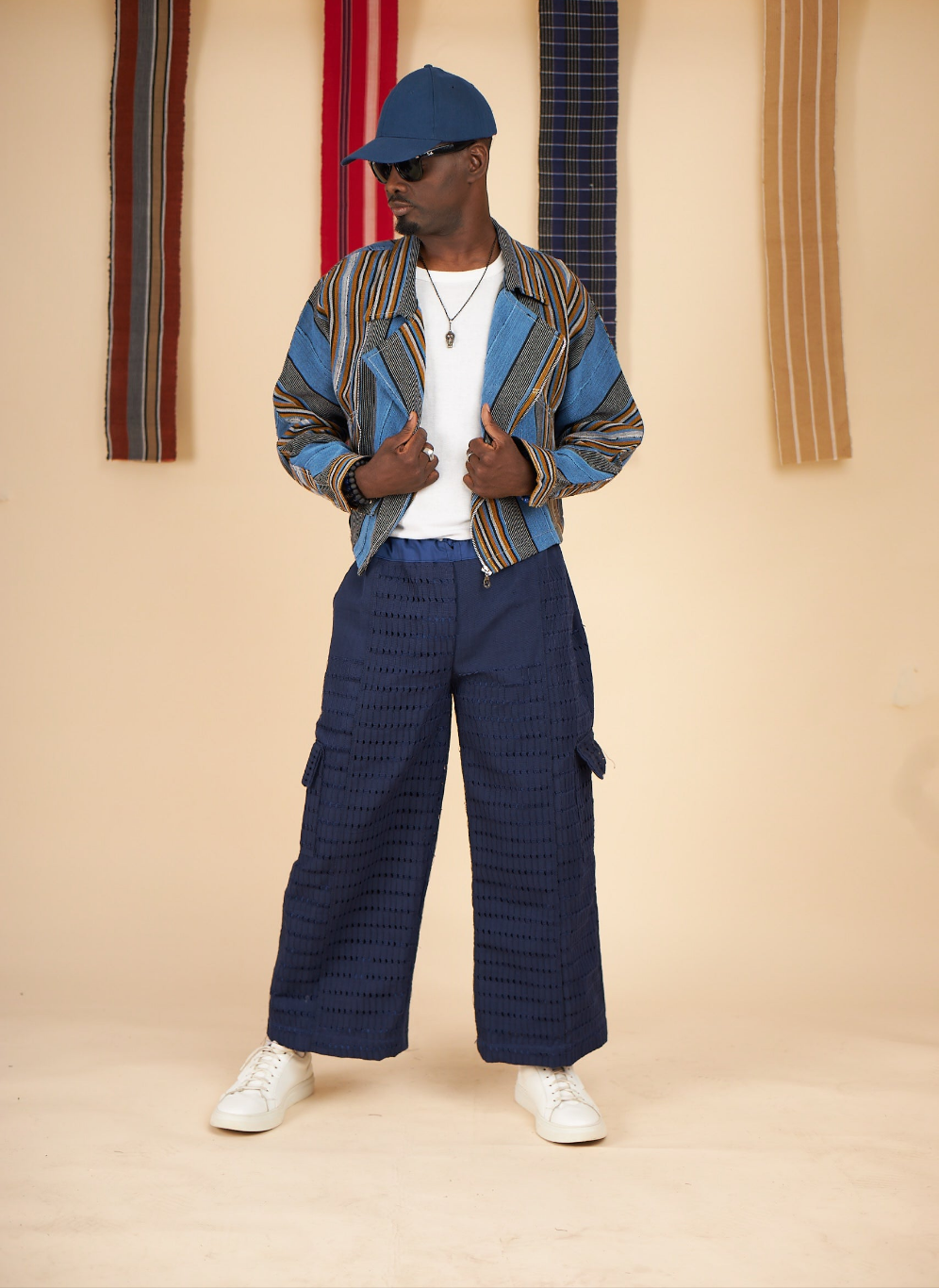 Adeori Cropped Trench Jacket (Male version)