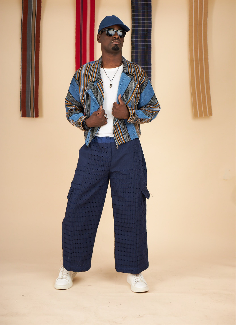 Adeori Cropped Trench Jacket (Male version)