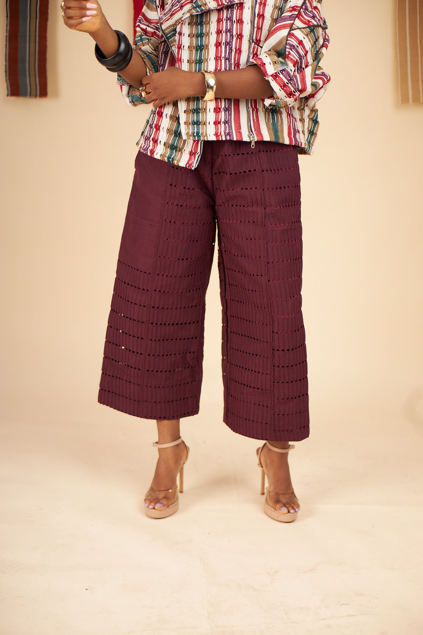 Adeoba Aso Oke Pants