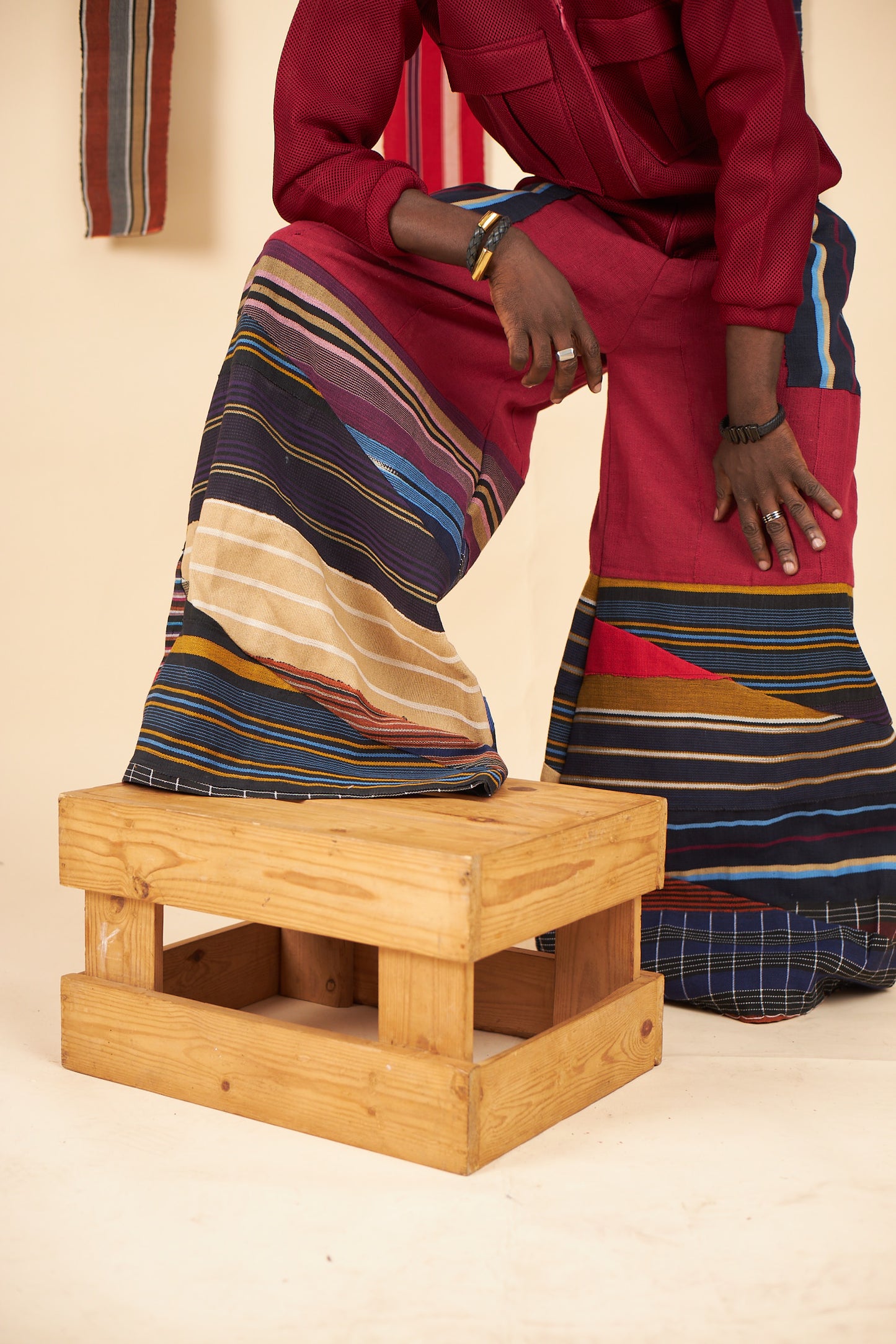 Adegoke Aso oke Pants (Male Version)