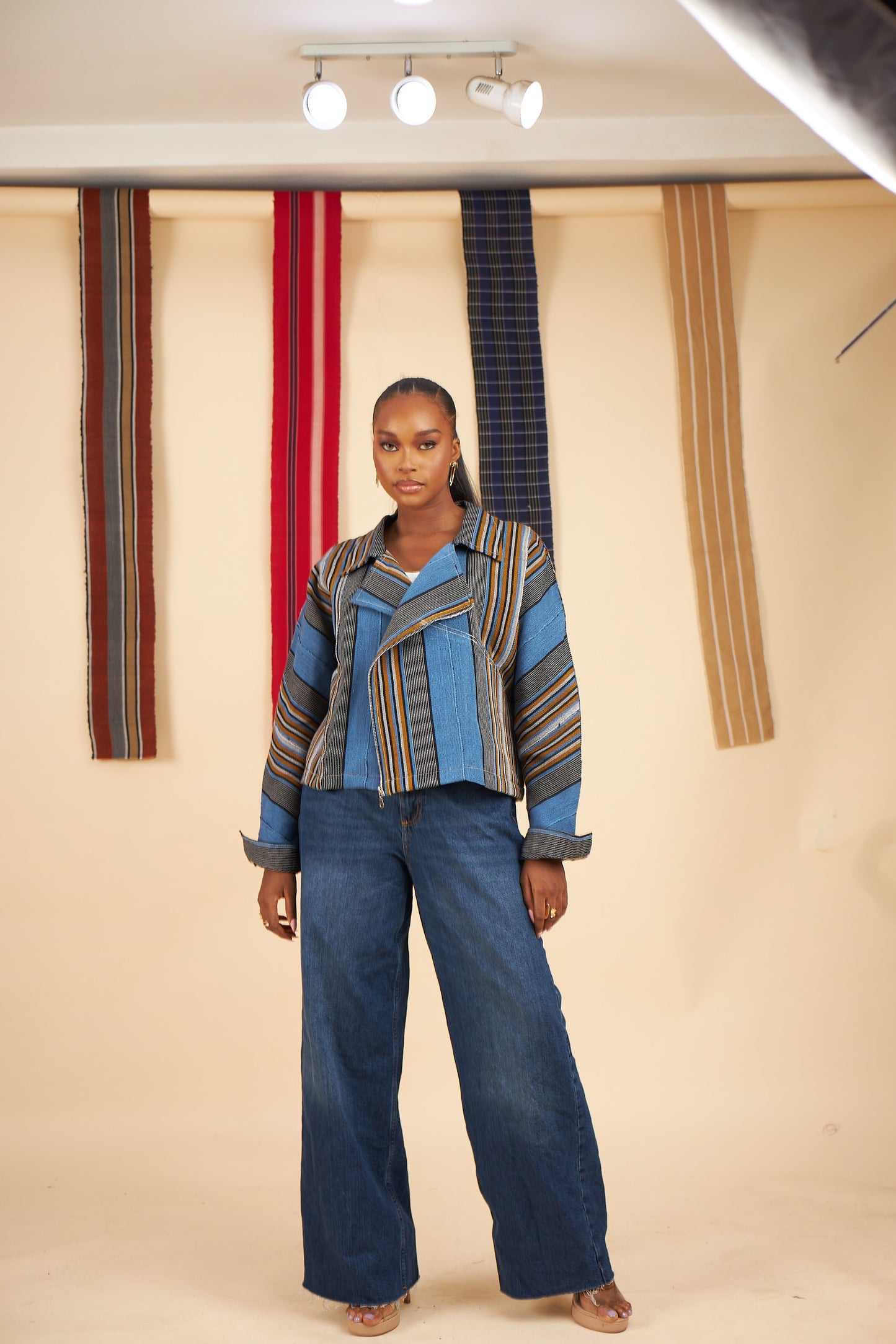 Adeori Cropped Trench Jacket