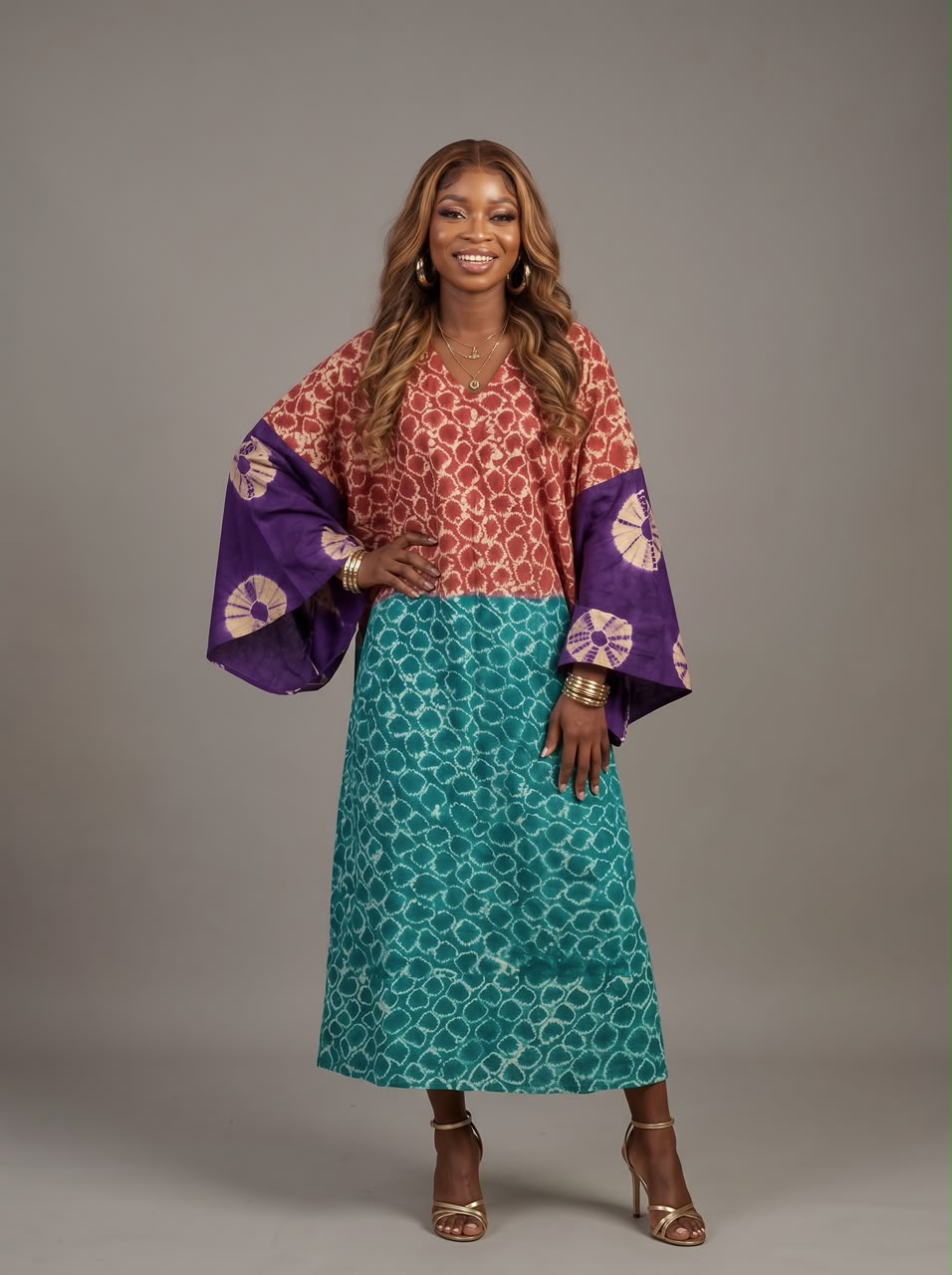 Dela Adire Boubou