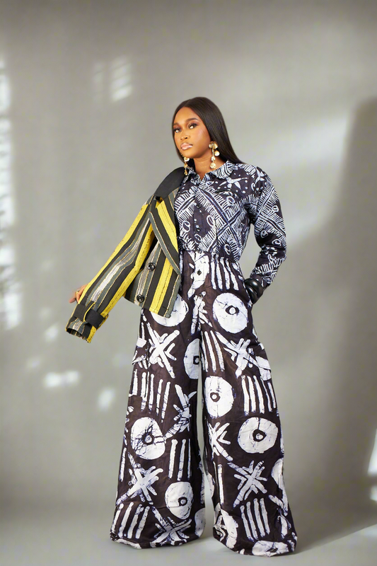 Oluchi Adire Jumpsuit