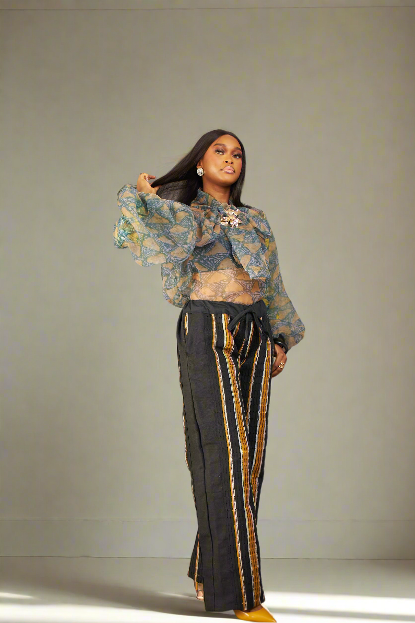 Temilade Aso Oke Pants set