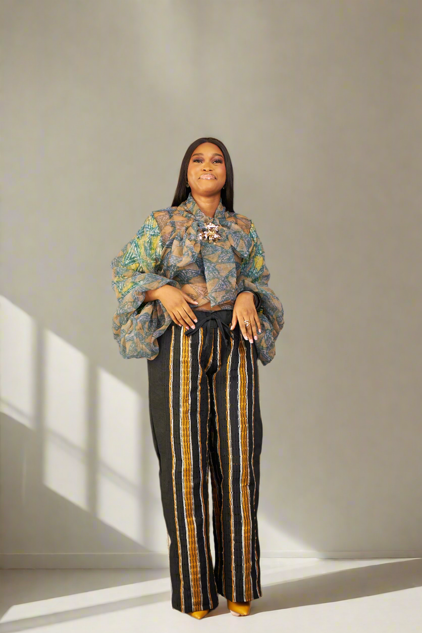 Temilade Aso Oke Pants set