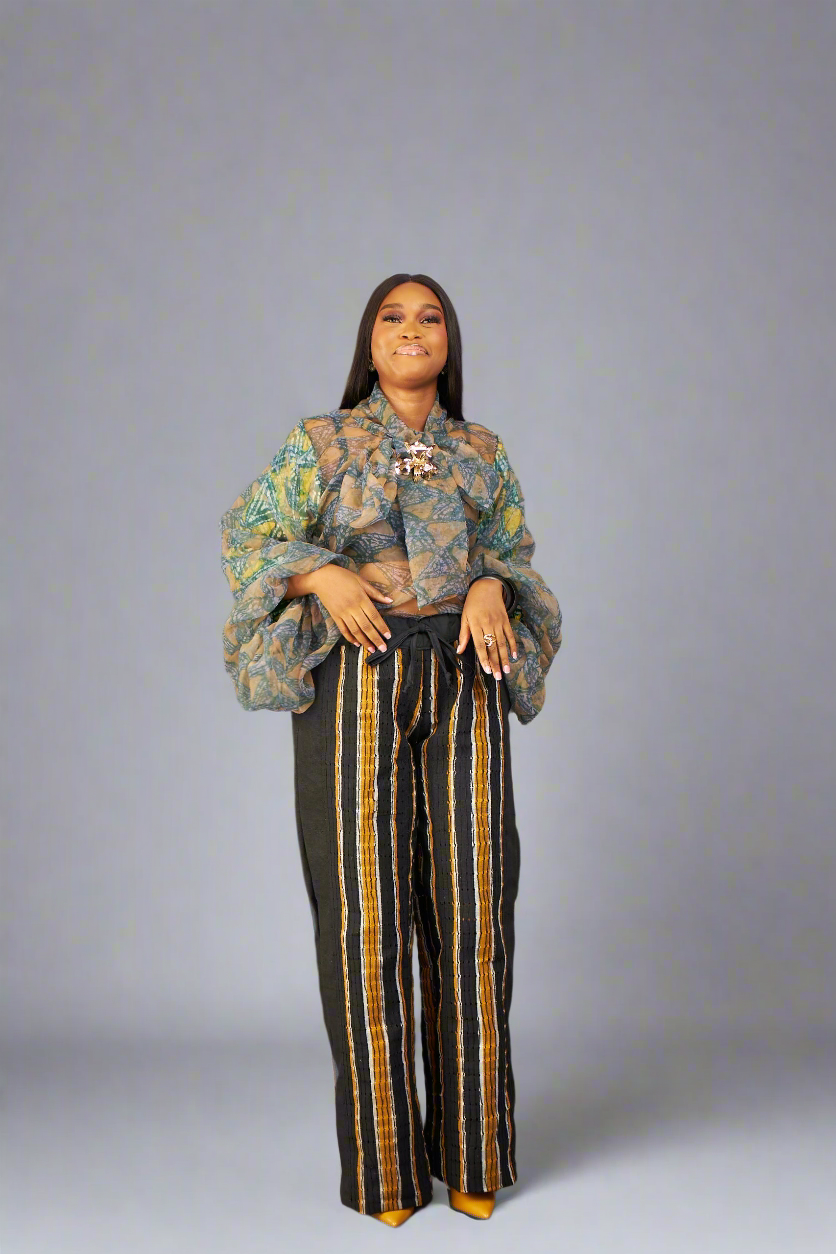 Temilade Aso Oke Pants set