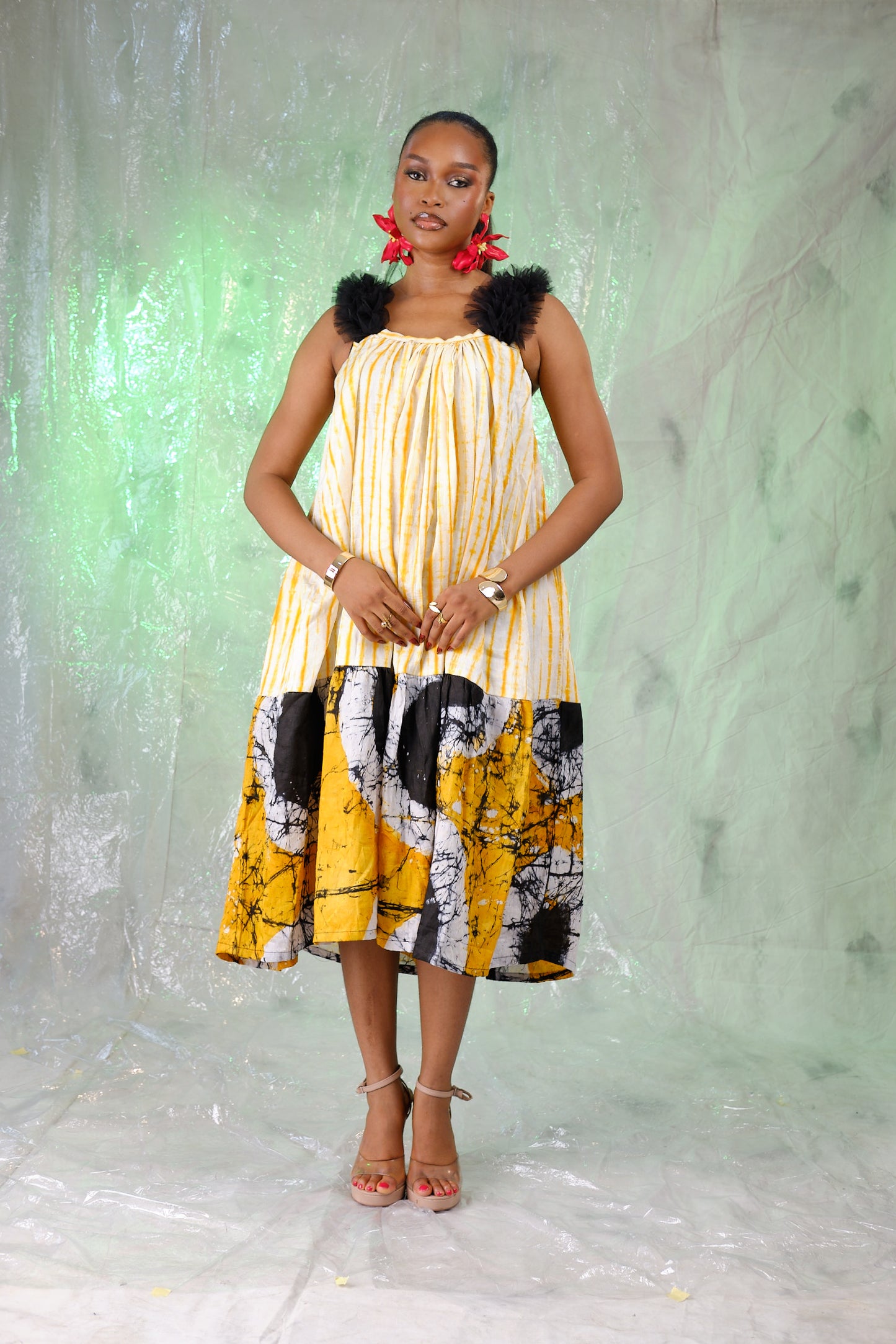 Teniola Adire dress