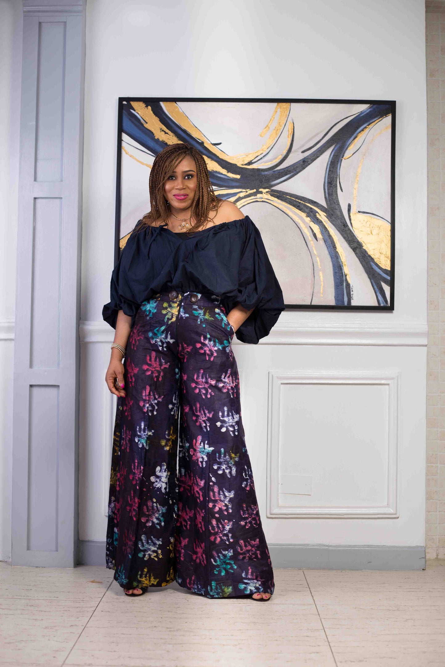 Bf Ari culotte Adire pant