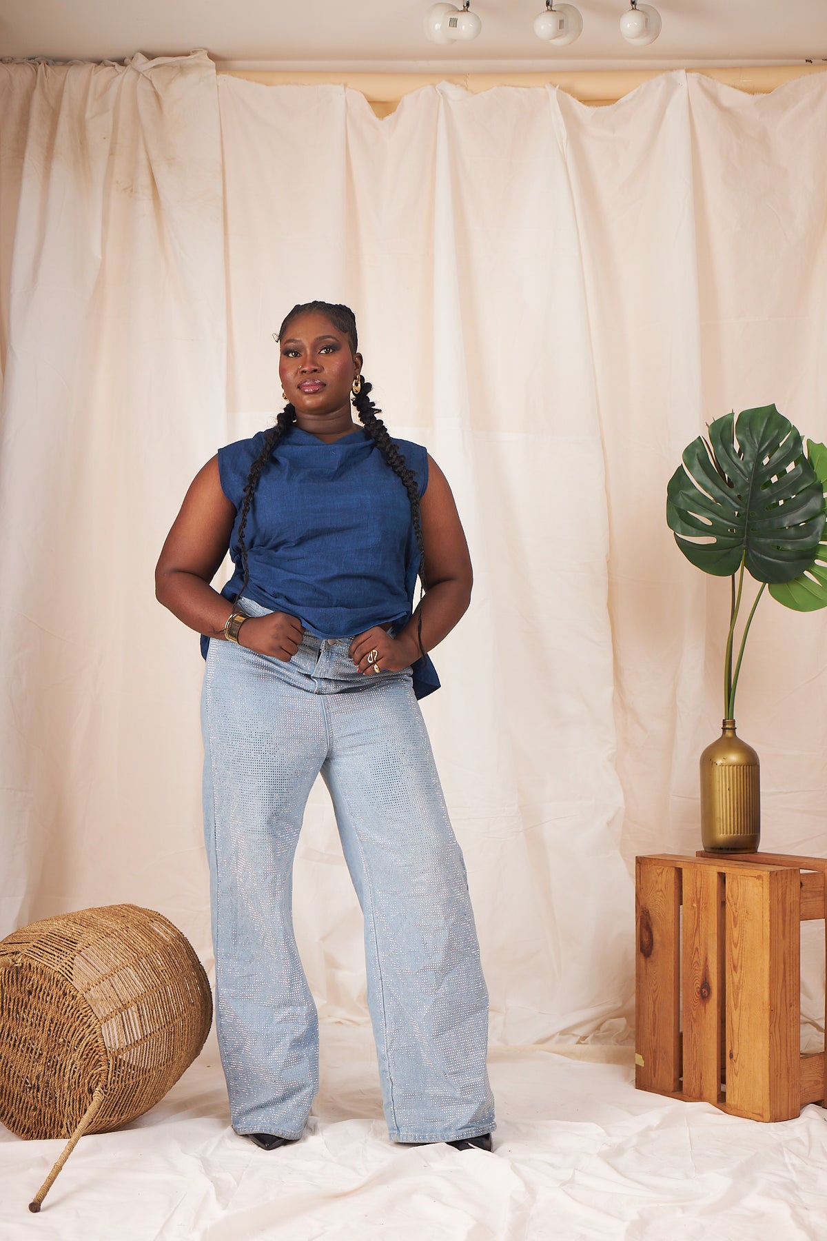 Sena Two-Way Asymmetric Top – Indigo
