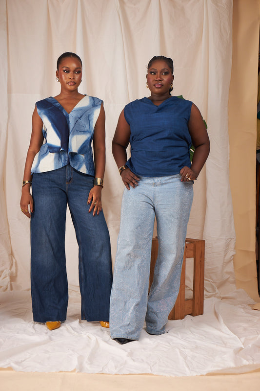 Sena Two-Way Asymmetric Top – Indigo