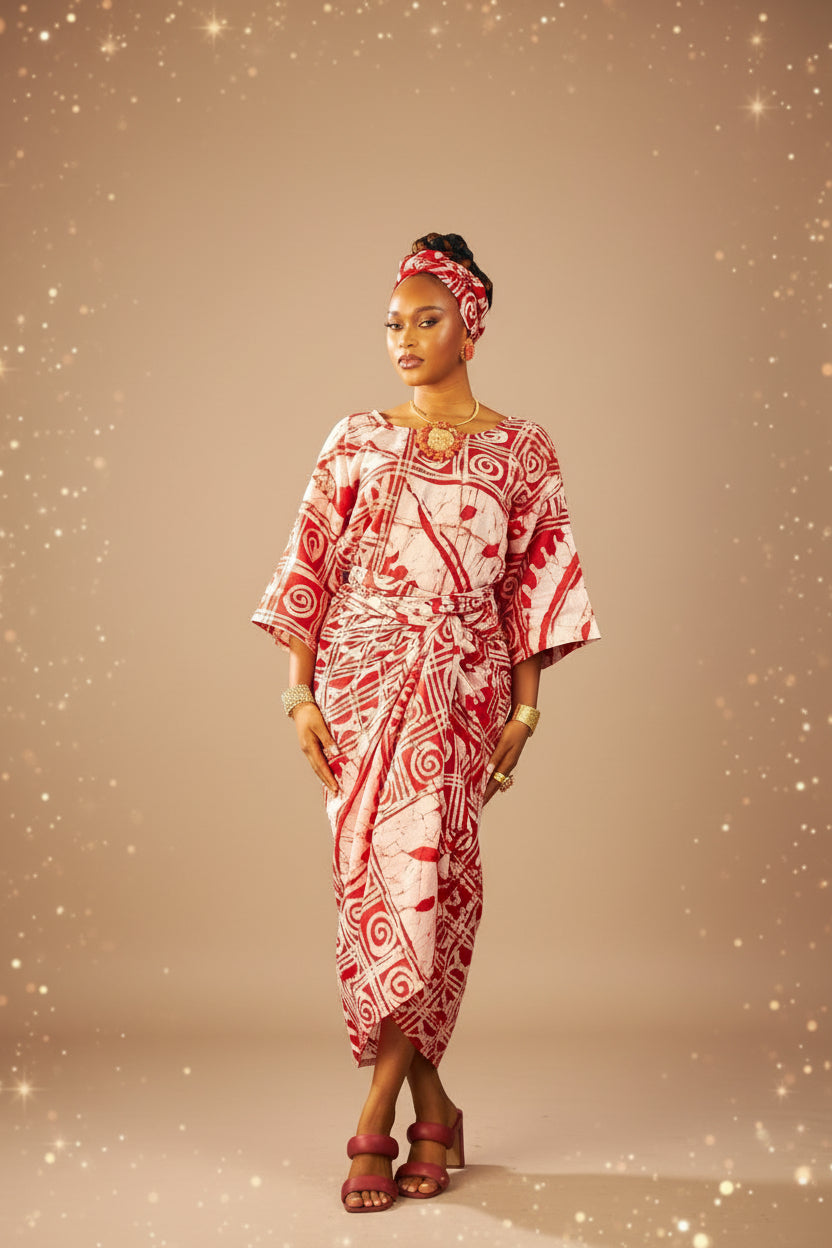 Evelyn Adire iro and buba