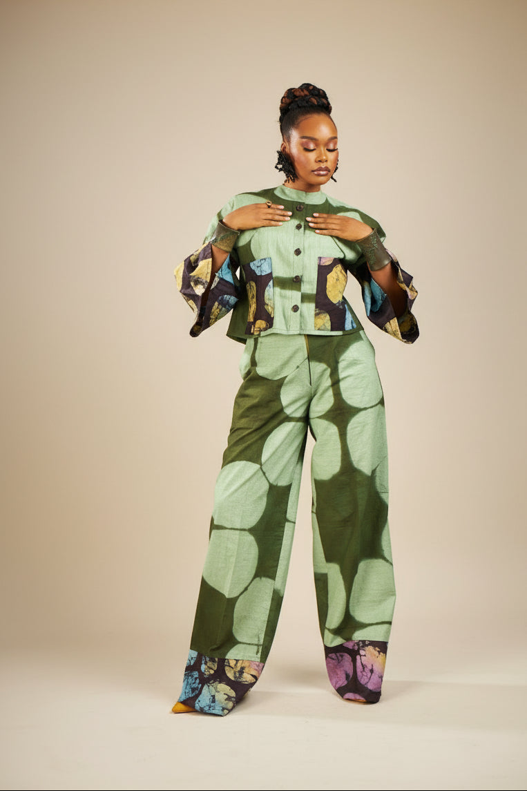 Isabel Adire pants set