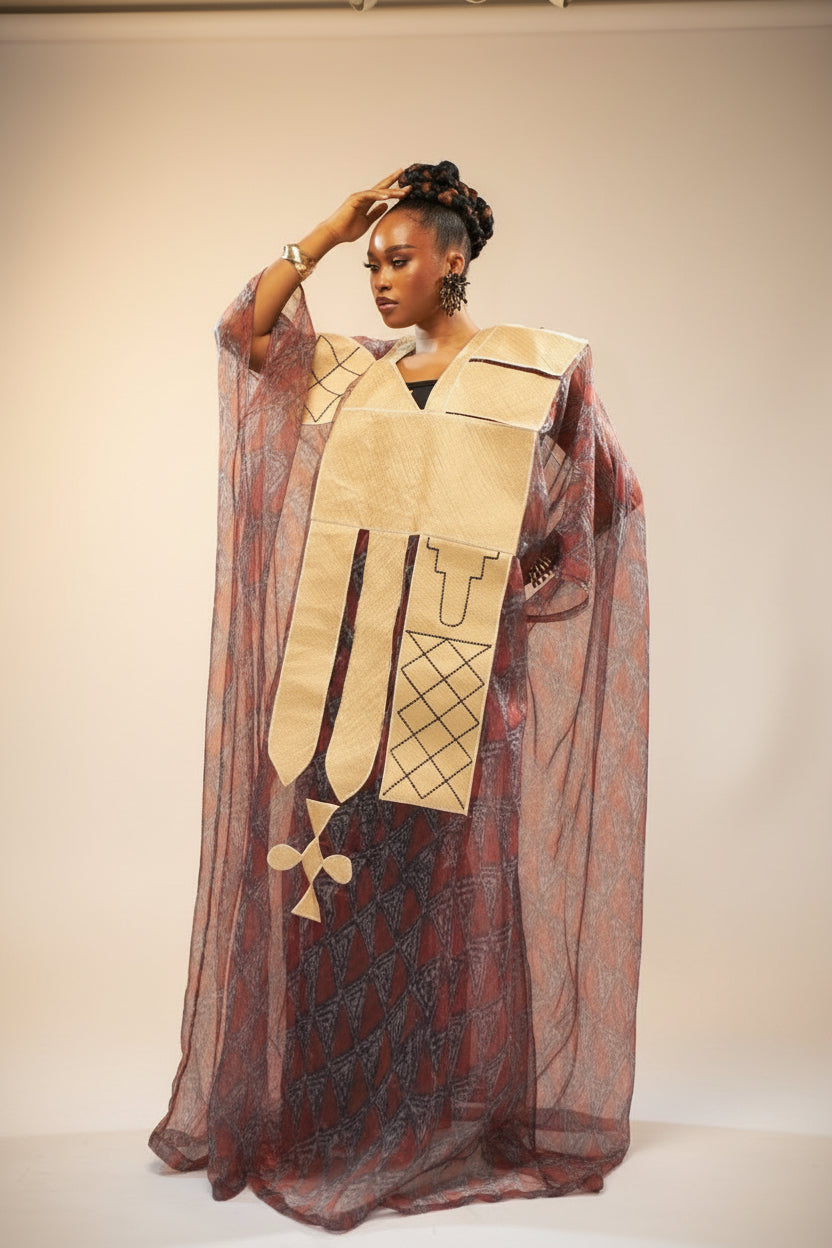 Miriam embroidered  boubou