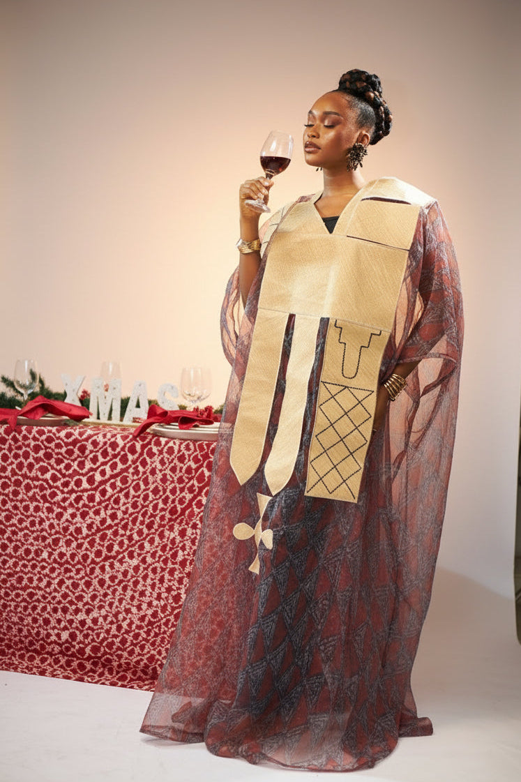 Miriam embroidered  boubou