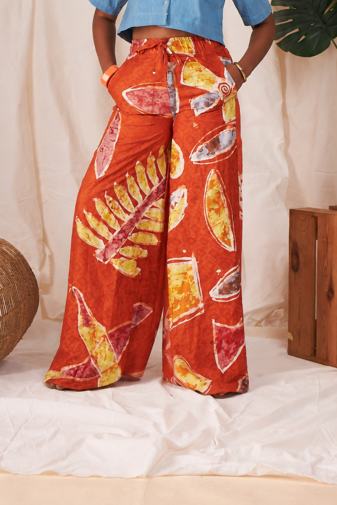 Sena Adire Wide-Leg Pants