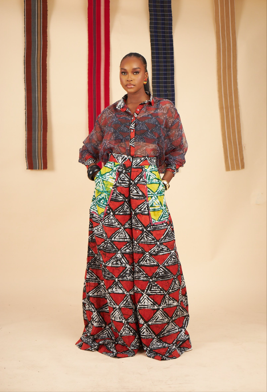 Deronke Organza Shirt
