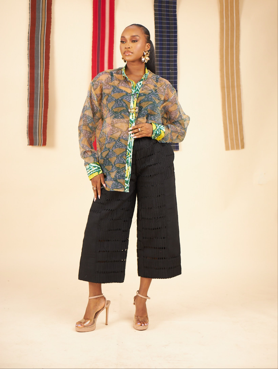 Adeoba Aso Oke  Pants