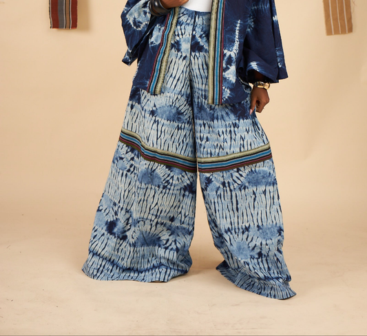 Omolola Adire culottes pants