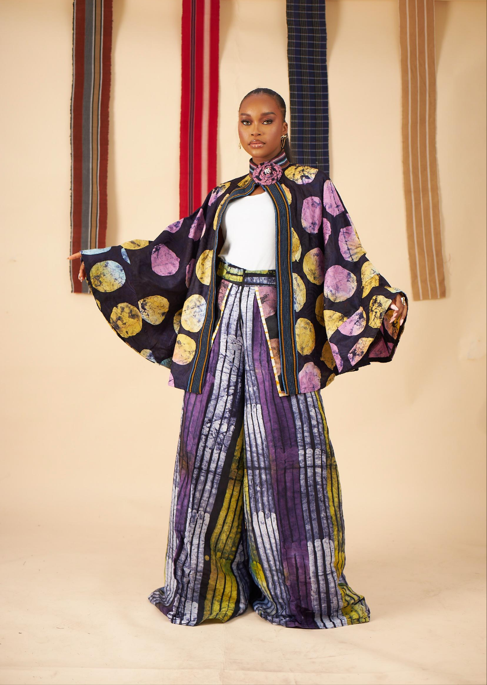 Idara Adire Culottes set