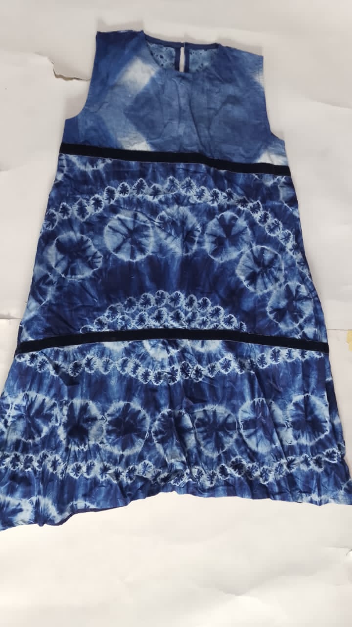 BF 2print Adire dress