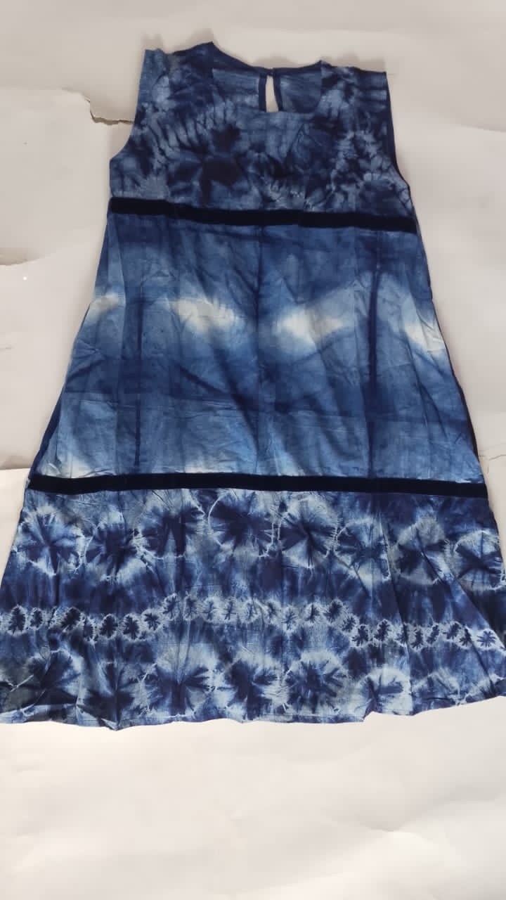 BF 2print Adire dress