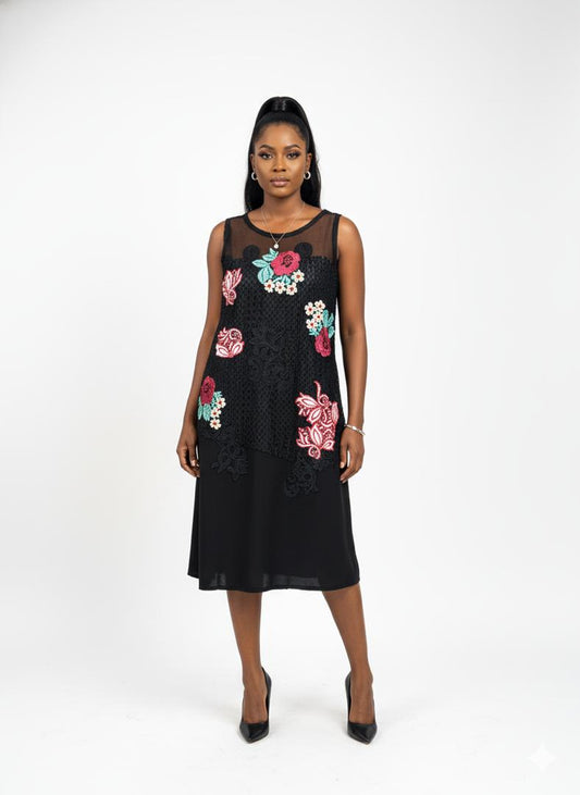 BF Black lace  dress