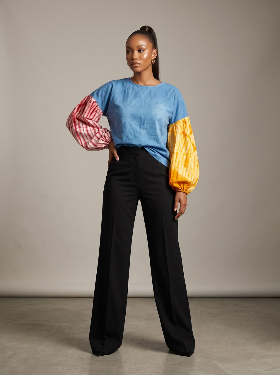 Amira cotton and Afire Top