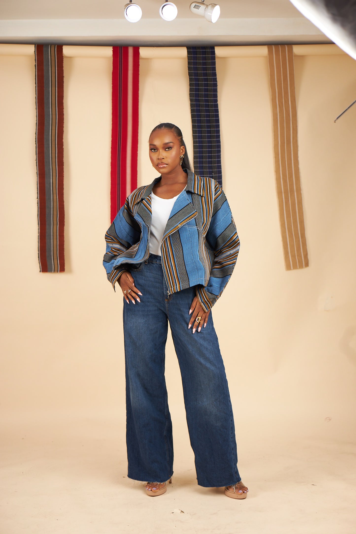 Adeori Cropped Trench Jacket