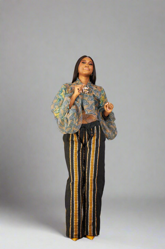 Temilade Aso Oke Pants set
