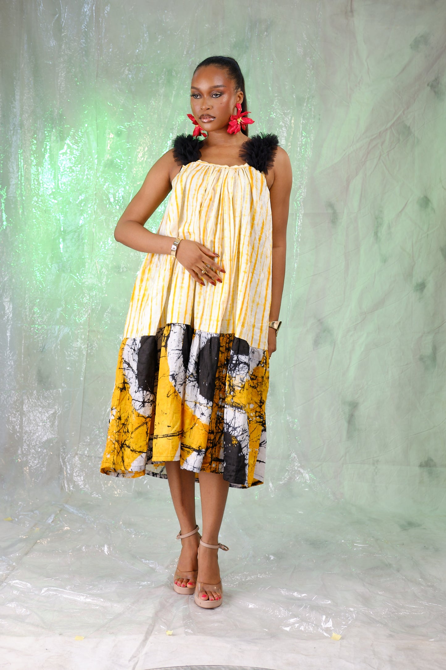 Teniola Adire dress