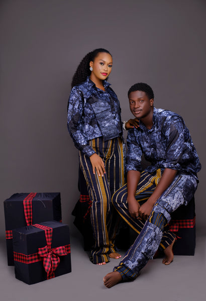 Bose Aso Oke  Cargo pant