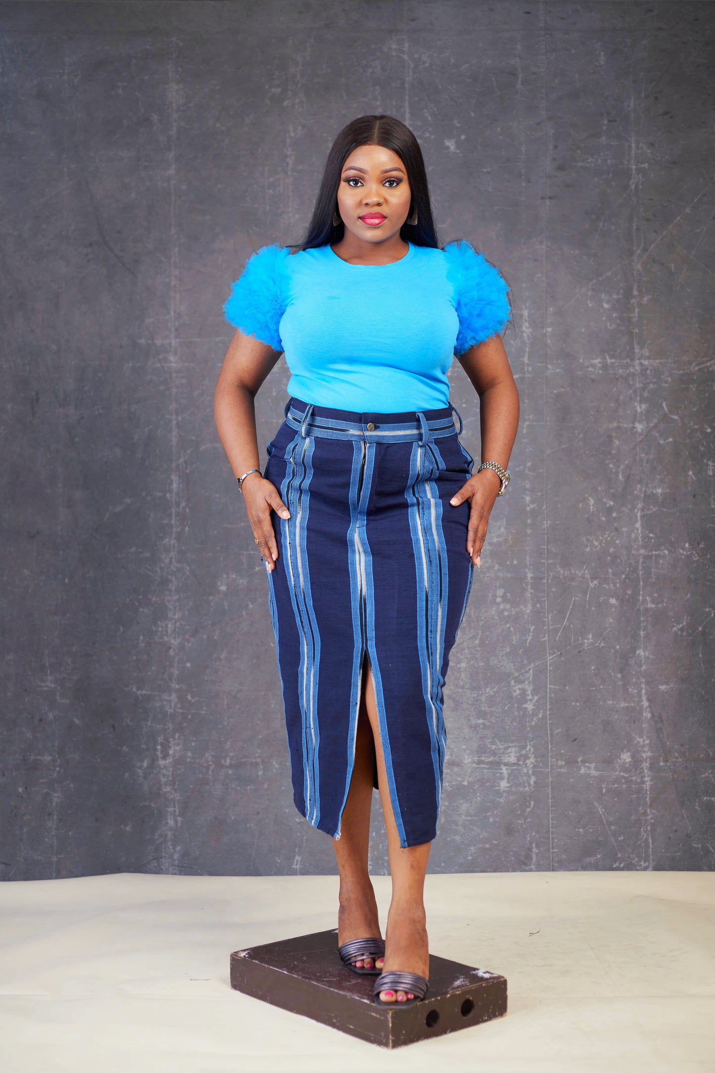 BF Onu ruffle  tee shirt