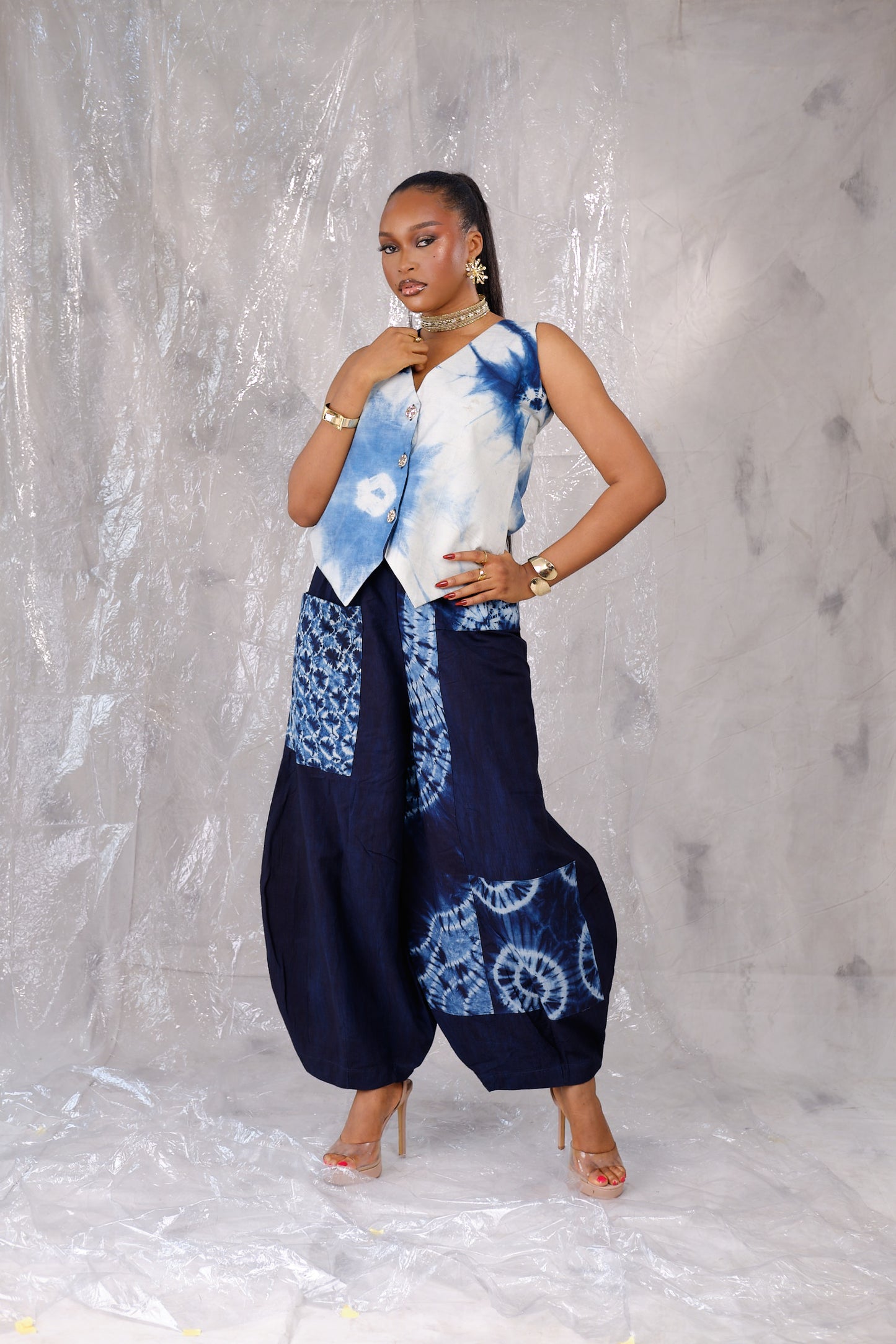 Adesewa Adire Pants set