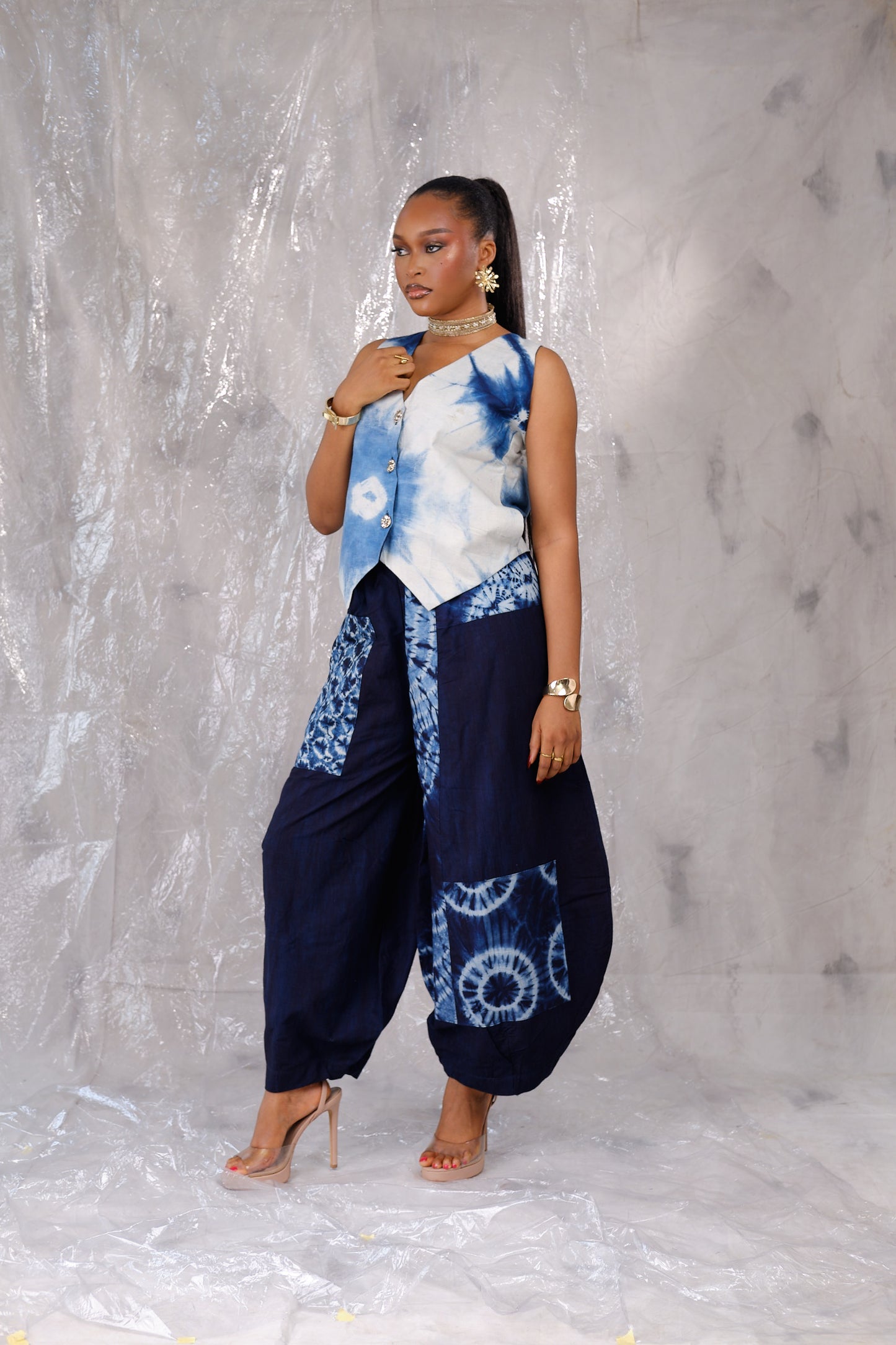 Adesewa Adire Pants set