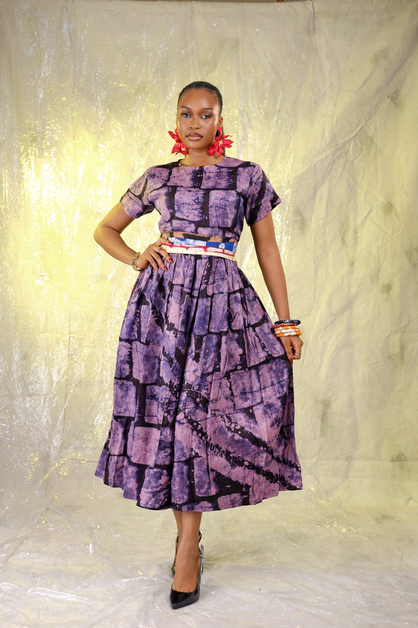 Enitan Adire  Dress