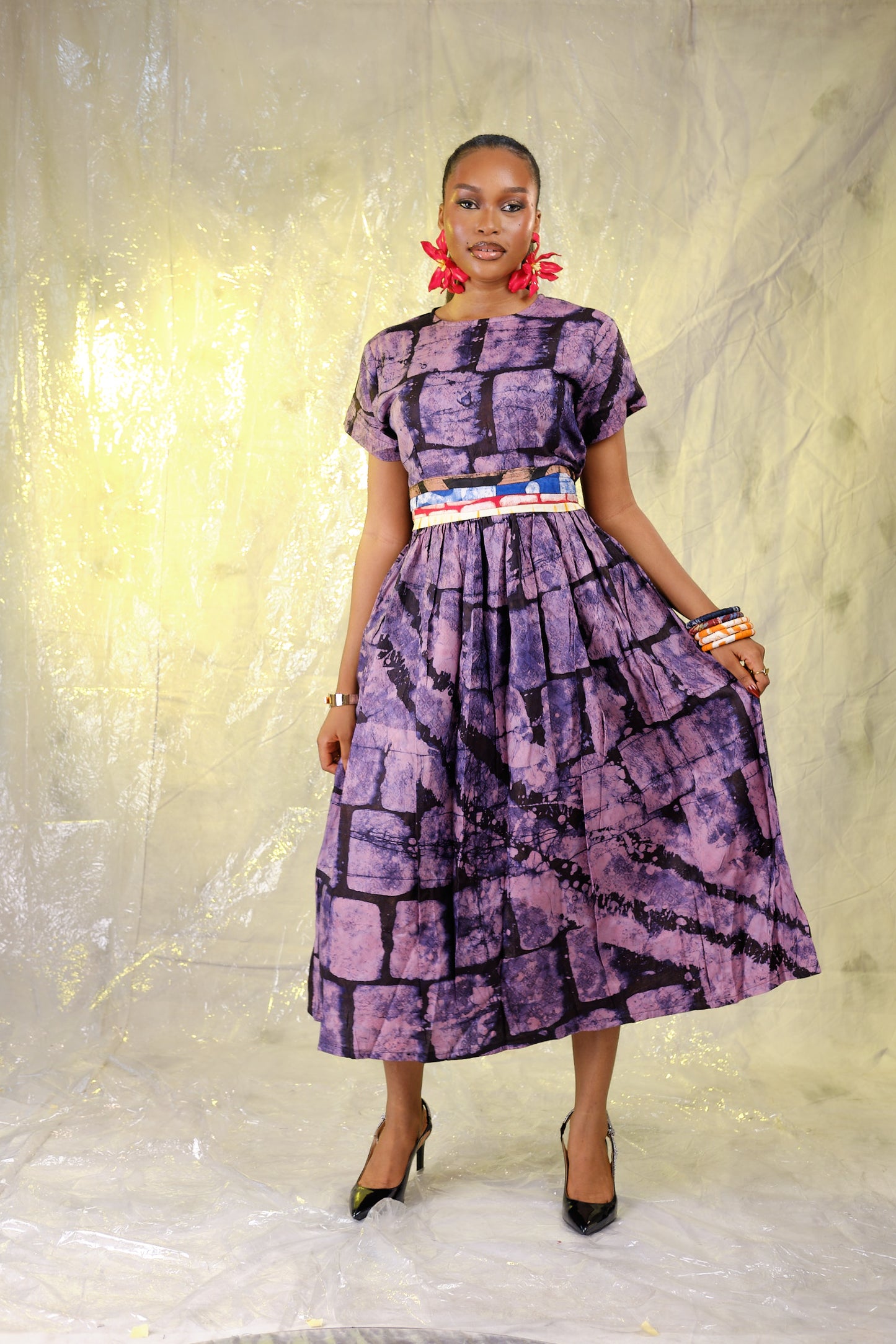 Enitan Adire  Dress