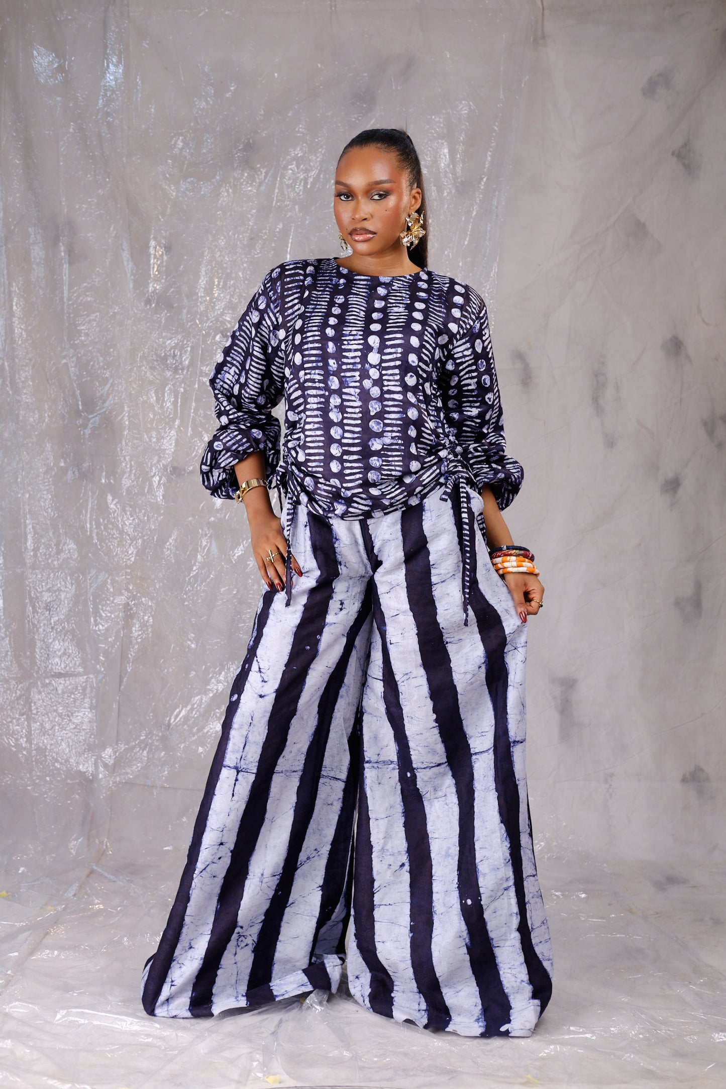 Imose Adire Pants set