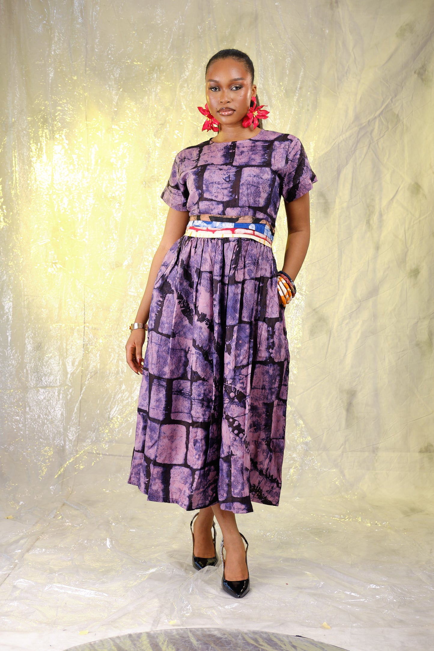 Enitan Adire  Dress