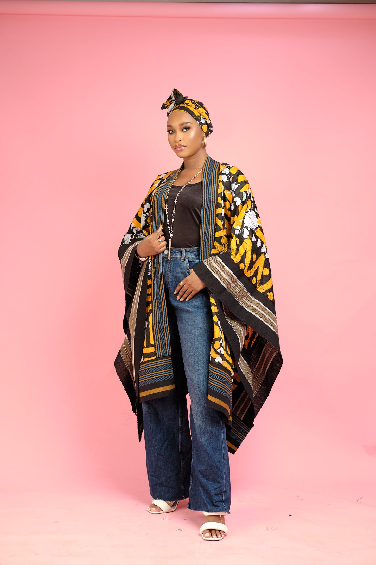 Araoluwapo Aso oke cape  (series 2)