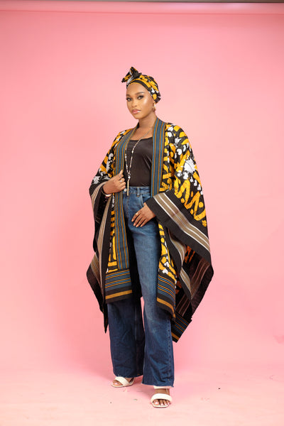 Araoluwapo Aso oke cape  (series 2)