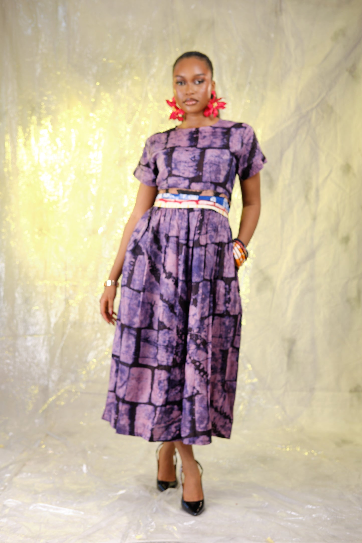 Enitan Adire  Dress