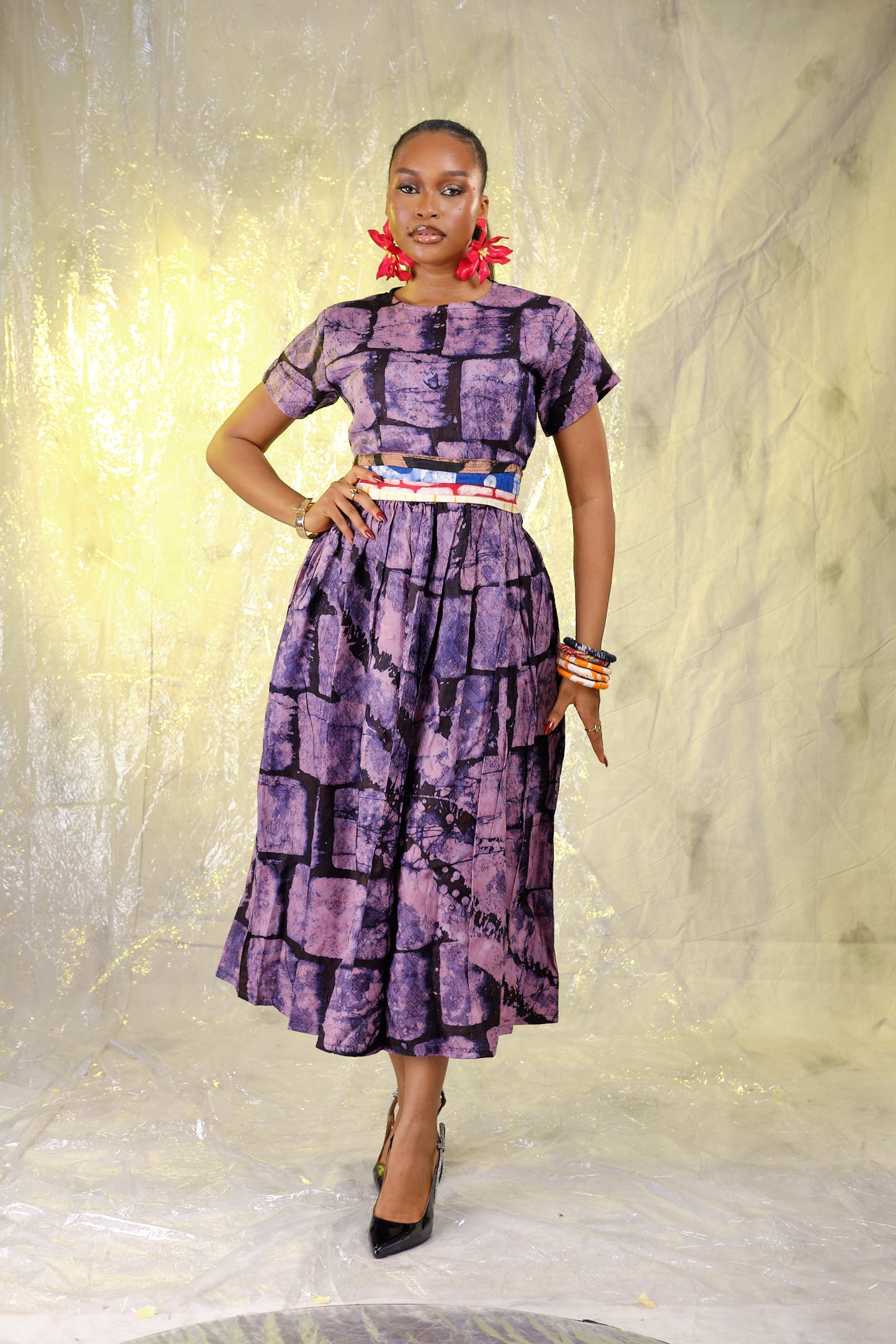 Enitan Adire  Dress