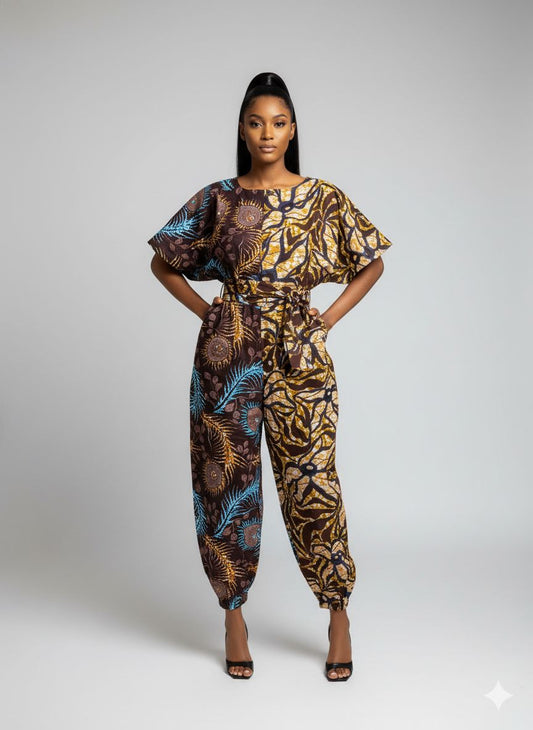 BF Ankara Jumpsuit