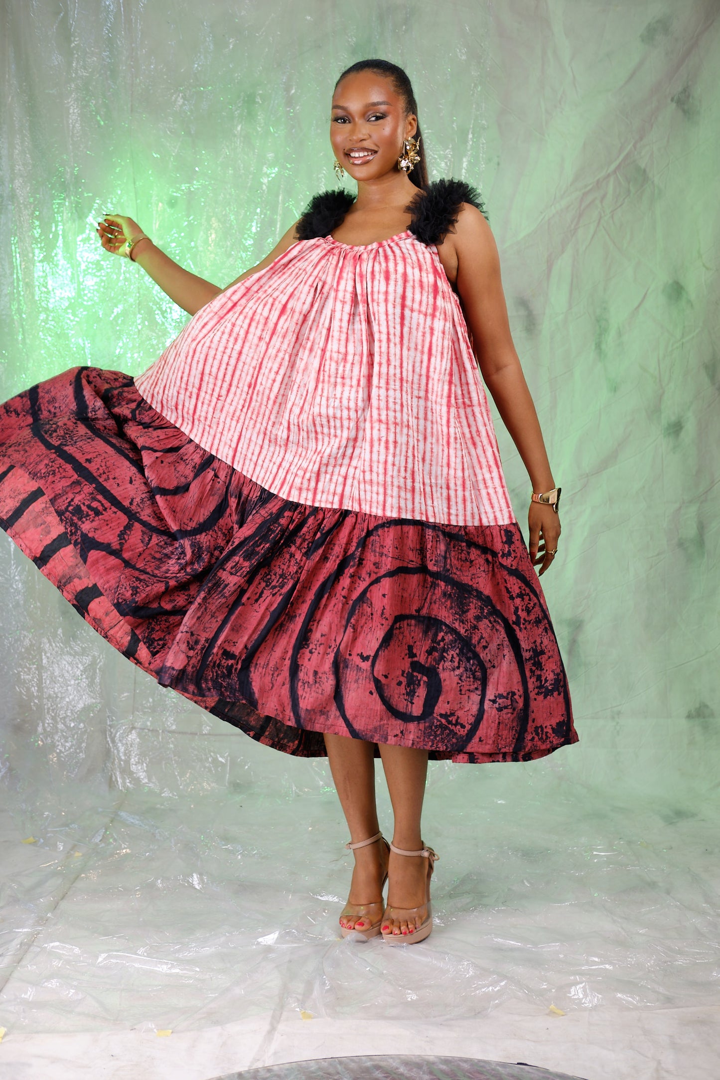 Teniola Adire dress