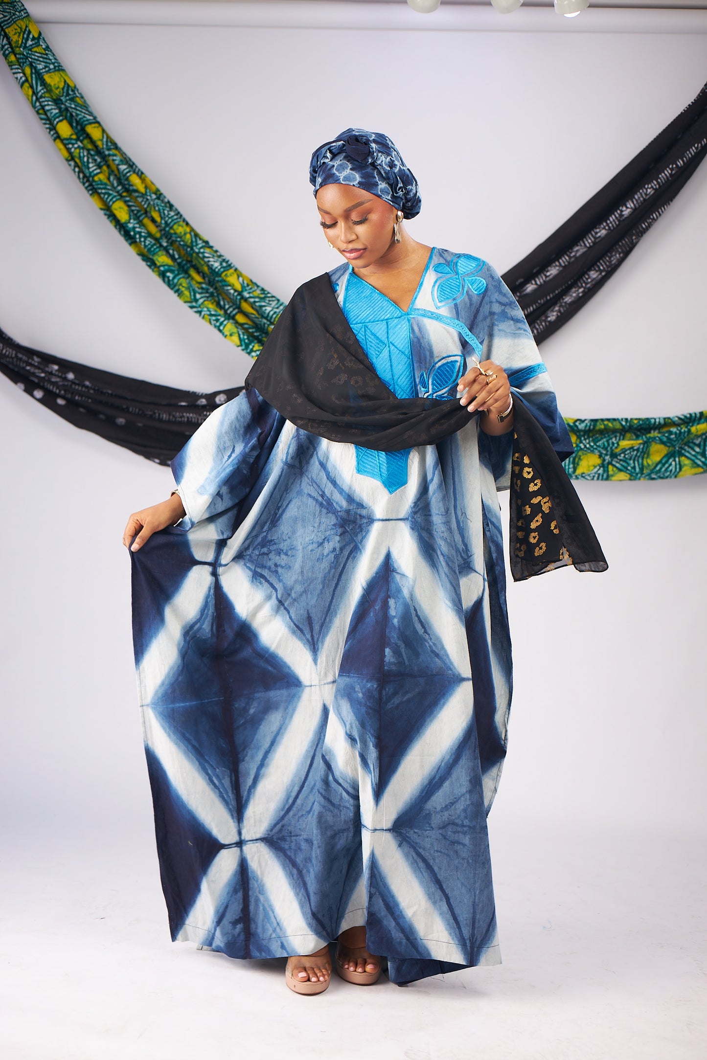 Hauwa Embroidered Boubou