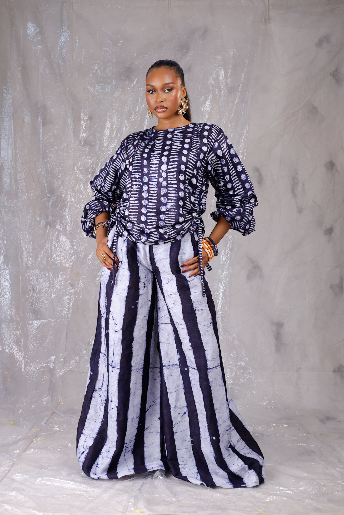 Imose Adire Pants set