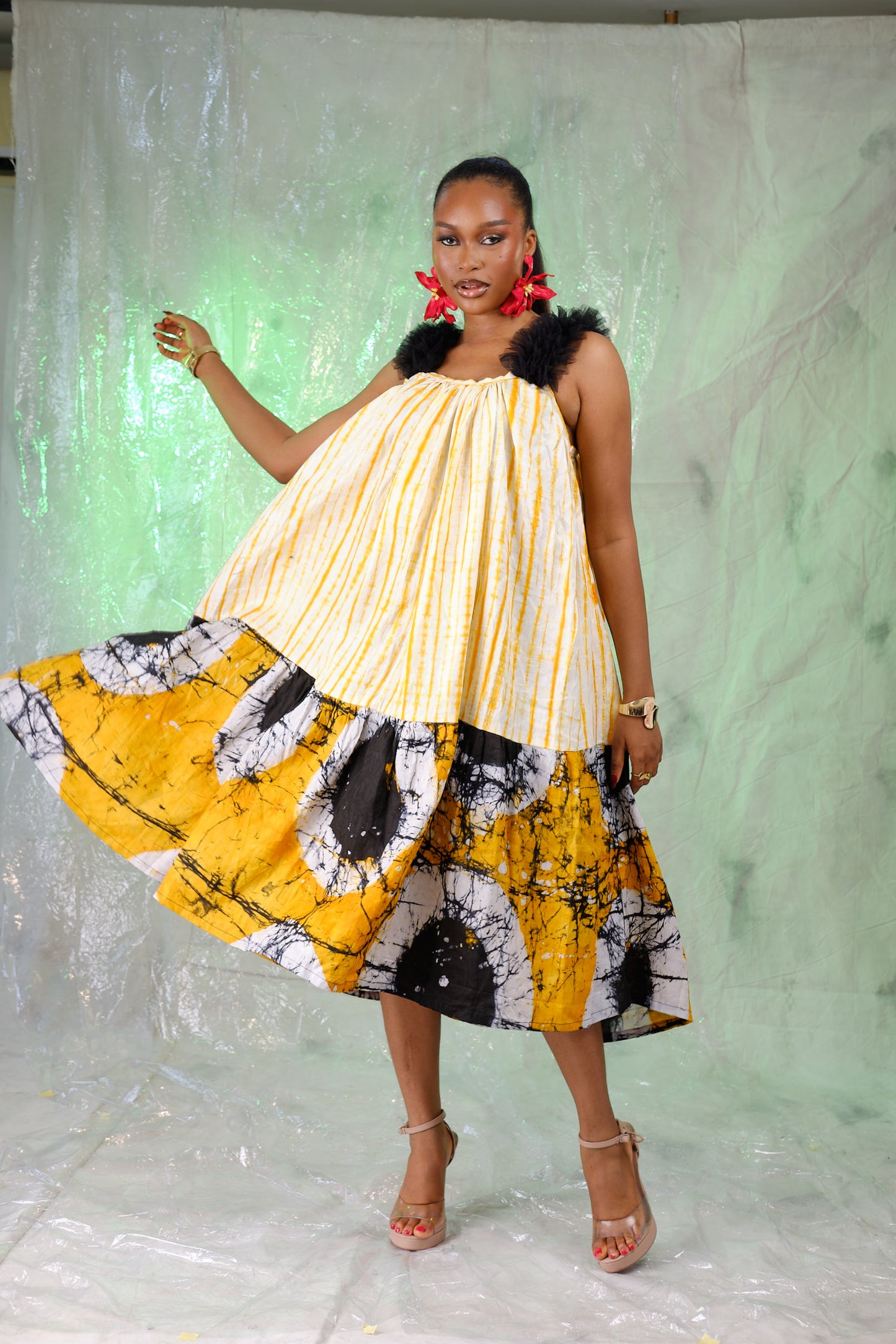 Teniola Adire dress